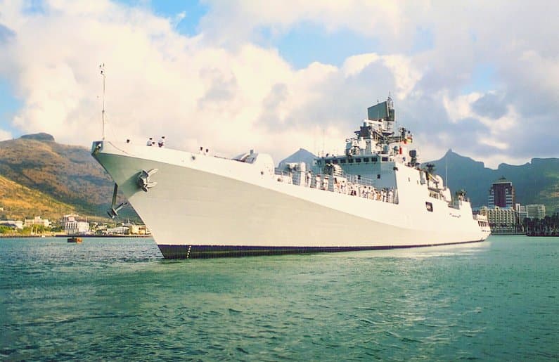 INS Tabar — an Indian Navy frigate of the kind deployed
